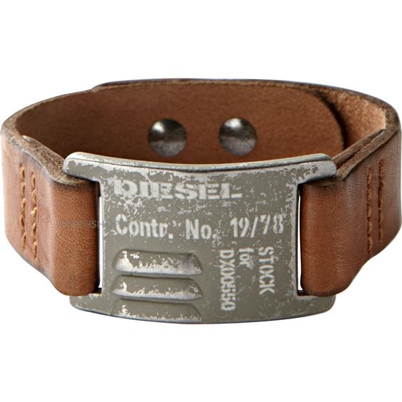 Bracciale Diesel Uomo in Pelle DX0582 - DX0582